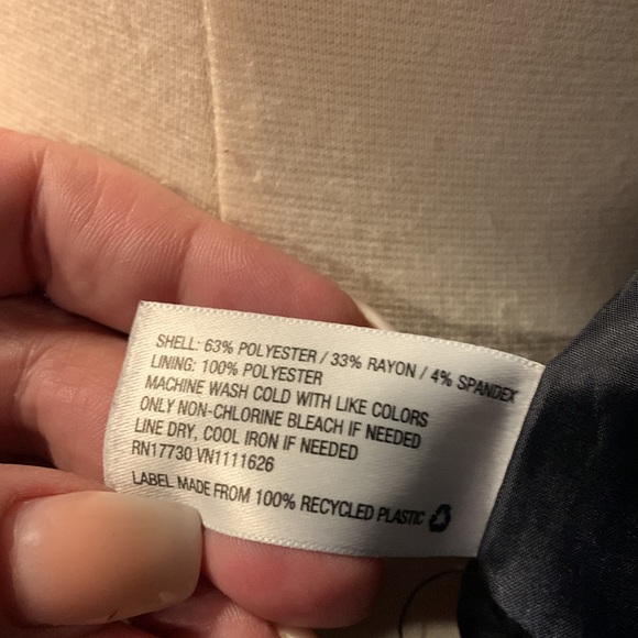 Merona navy blazer size 4 - Picture 10 of 10